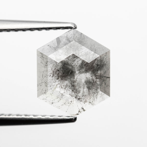 1.40ct 9.41x7.80x2.08mm Hexagon Rosecut 23176-21    