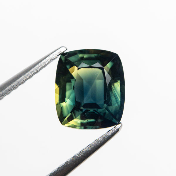 2.10ct 7.52x6.49x4.35mm Cushion Brilliant Sapphire 23439-02