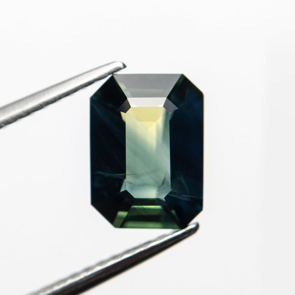 1.97ct 8.65x6.37x3.56mm Cut Corner Rectangle Step Cut Sapphire 23439-03