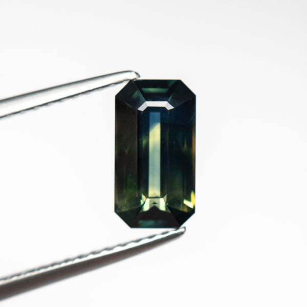 1.60ct 9.19x4.99x3.34mm Cut Corner Rectangle Step Cut Sapphire 23443-01