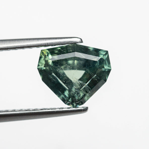 2.16ct 8.45x7.29x4.29mm Shield Step Cut Sapphire 23453-01