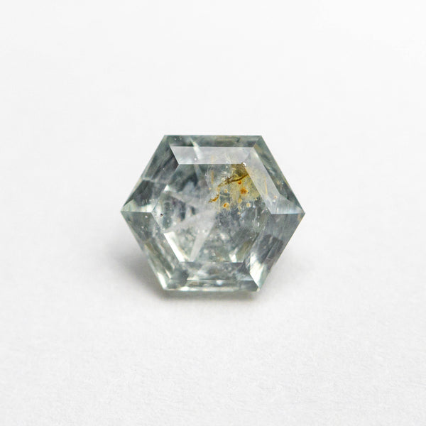 1.28ct 7.06x5.92x3.96mm Hexagon Step Cut Sapphire 23456-01