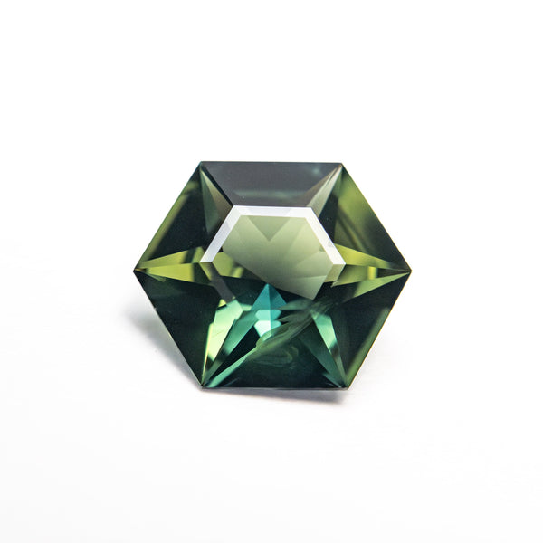 1.50ct 8.44x7.16x3.73mm Hexagon Step Cut Sapphire 23476-10