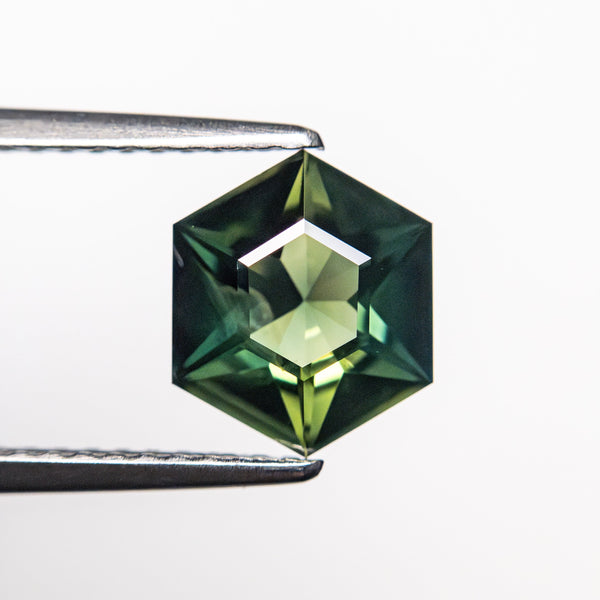 1.50ct 8.44x7.16x3.73mm Hexagon Step Cut Sapphire 23476-10
