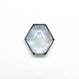 1.08ct 6.68x6.55x2.45mm Hexagon Portrait Cut Sapphire 23677-04