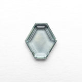 1.02ct 7.25x6.59x2.03mm Hexagon Portrait Cut Sapphire 23677-11