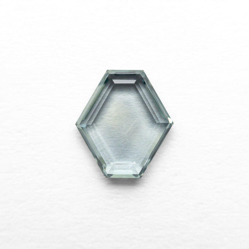 1.02ct 7.25x6.59x2.03mm Hexagon Portrait Cut Sapphire 23677-11