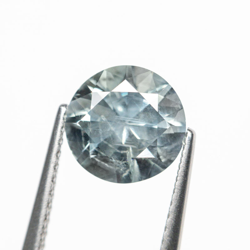 2.46ct 8.06x7.84x5.65mm Round Brilliant Sapphire 23687-01