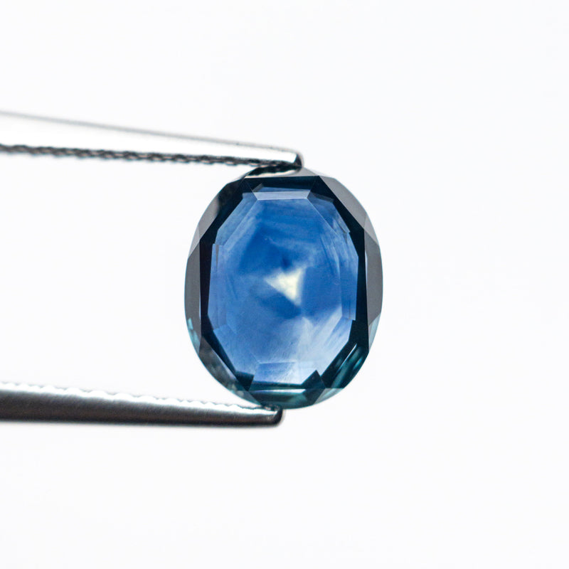 1.92ct 8.42x6.83x2.82mm Oval Portrait Cut Sapphire 24197-04