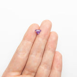 1.01ct 5.97x7.57x3.86mm Shield Brilliant Sapphire 25322-01