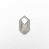 0.76ct 7.40x4.16x2.51mm Hexagon Rosecut 25457-11