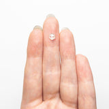 0.61ct 5.94x5.15x2.42mm Hexagon Rosecut 25457-25