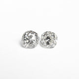 0.83cttw 2pc 4.49x4.27x3.29mm 4.32x4.00x3.20mm SI H-J Antique Old Mine Cut Matching Pair 25711-04