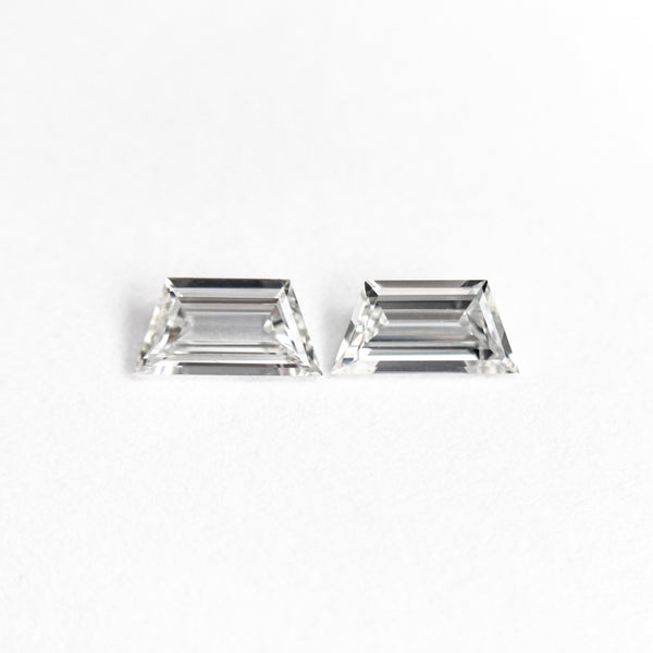 0.27cttw 2pc 5.00x2.55x1.19mm 5.10x2.50x1.36mm VS G-H Trapezoid Matching Pair 25795-01