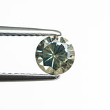 0.77ct 5.54x5.52x3.55mm Round Brilliant Sapphire 26134-19