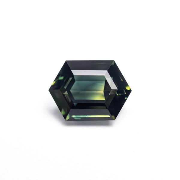 1.44ct 7.72x5.60x3.67mm Hexagon Step Cut Sapphire 26344-01