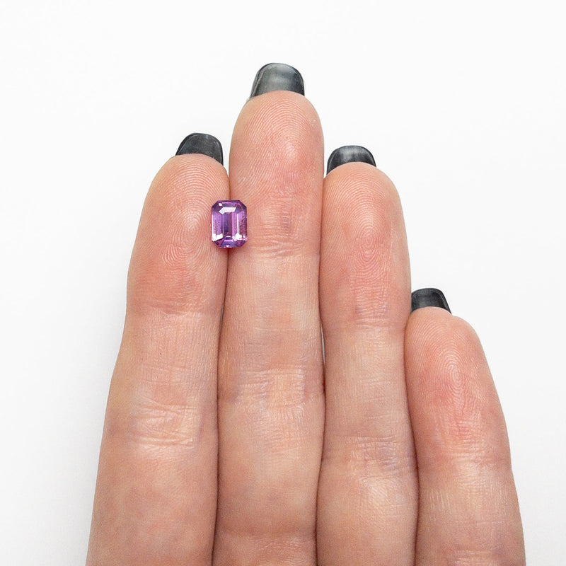 1.05ct 6.78x5.08x3.02mm Cut Corner Rectangle Step Cut Sapphire 26363-01