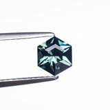 0.78ct 6.11x5.34x3.53mm Hexagon Step Cut Sapphire 26508-01