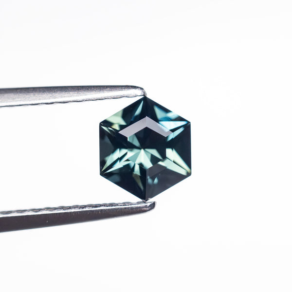 0.78ct 6.11x5.34x3.53mm Hexagon Step Cut Sapphire 26508-01