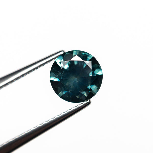 1.23ct 6.53x6.49x4.08mm Round Brilliant Sapphire 26524-01