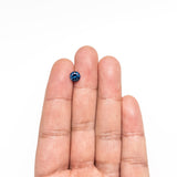 1.25ct 6.46x6.48x4.17mm Round Brilliant Sapphire 26526-01