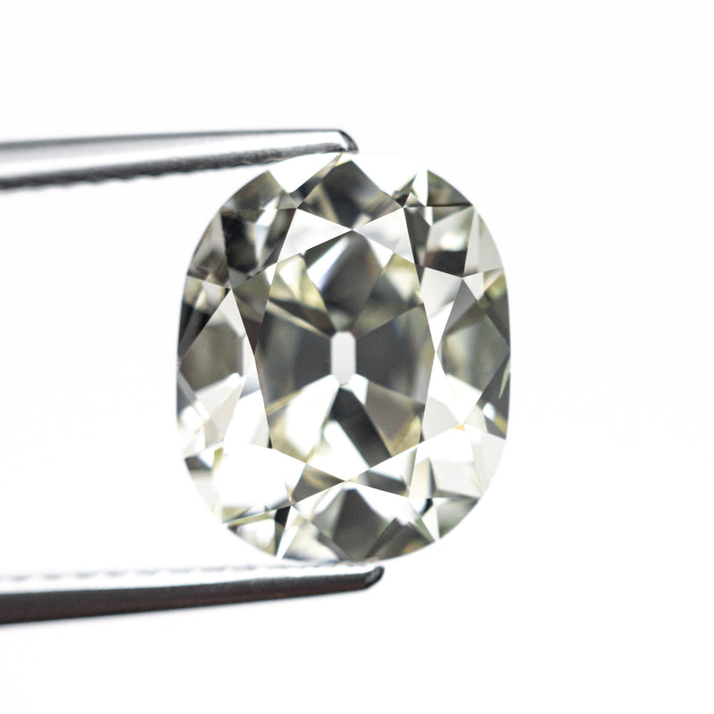 4.25ct 10.85x8.85x6.14mm GIA SI1 O-P Antique Old Mine Cut 26550-01