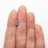 0.65ct 5.31x5.28x3.10mm Round Brilliant Sapphire 26556-27