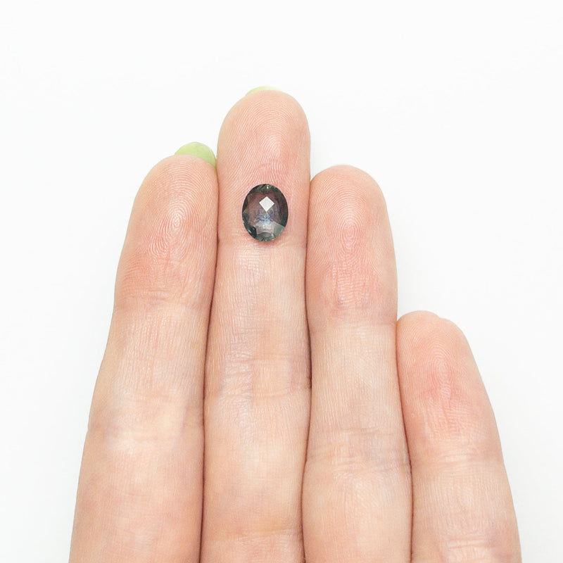 1.29ct 8.21x6.64x2.68mm Oval Rosecut Sapphire 26582-01