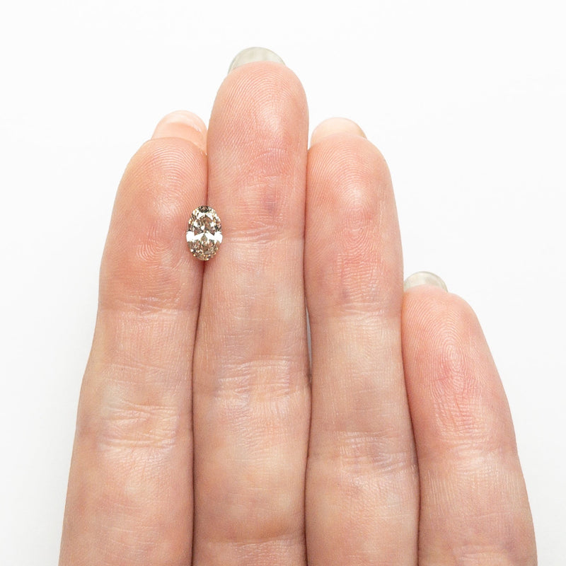 0.70ct 7.25x4.70x2.98mm VS1 C3 Oval Brilliant 26605-01