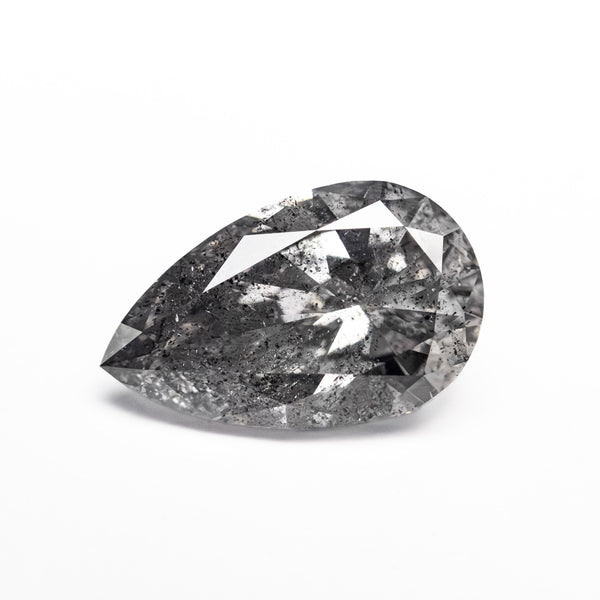 2.00ct 10.94x6.75x4.30mm Fancy Grey Pear Brilliant 26609-01