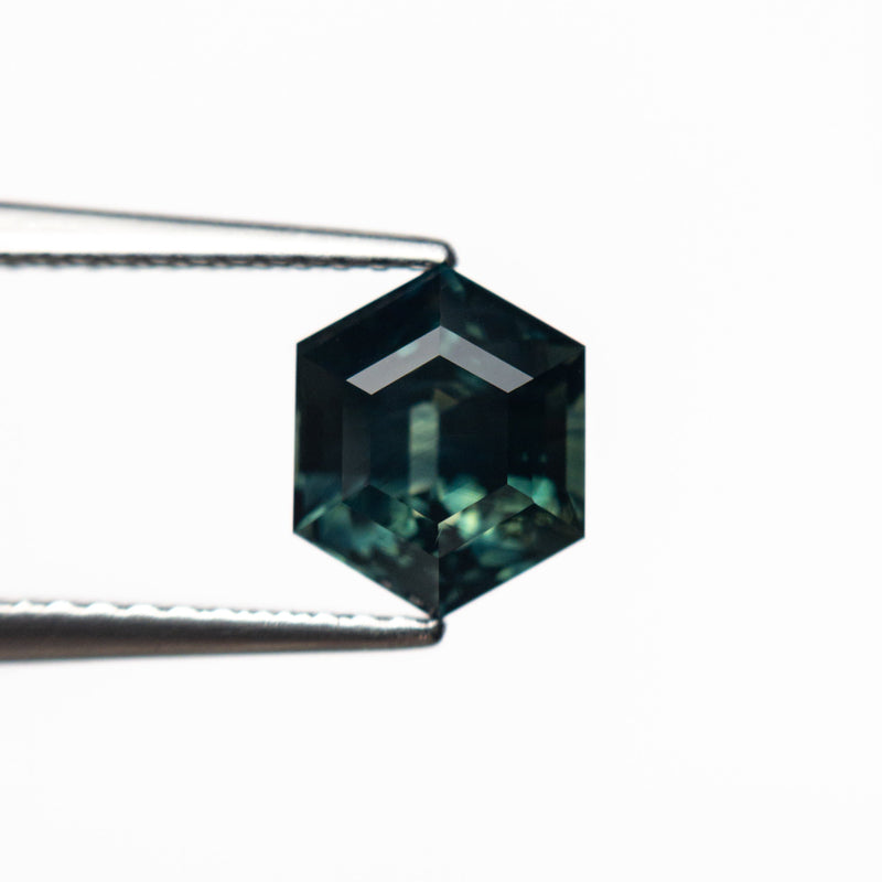 2.00ct 7.75x6.32x5.11mm Hexagon Step Cut Sapphire 26729-01