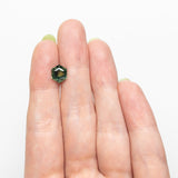 2.29ct 8.38x7.02x4.66m Hexagon Step Cut Sapphire 26729-02