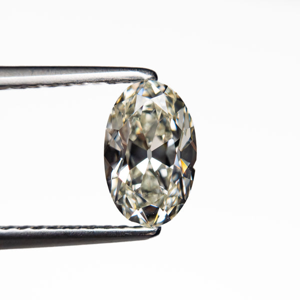 1.09ct 8.15x5.18x3.67mm GIA VVS1 J Modern Antique Oval Brilliant 26747-01