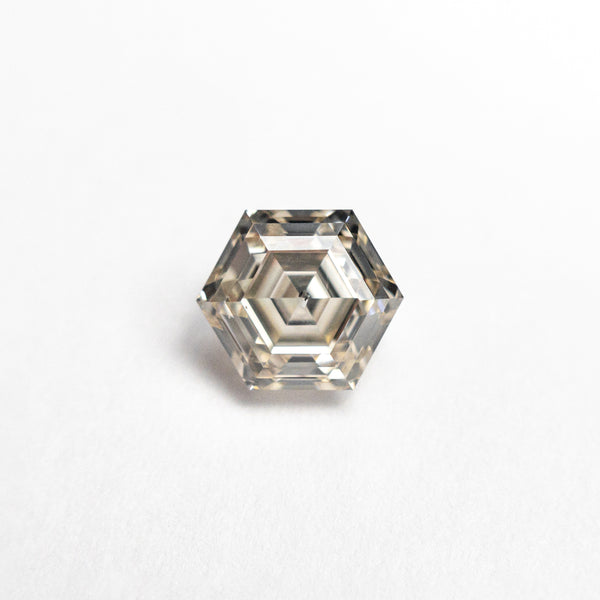 1.11ct 6.61x5.76x3.90mm SI2 O-P Hexagon Step Cut 🇨🇦 26849-01