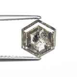 2.84ct 9.11x7.87x4.80mm Hexagon Rosecut 27550-03