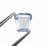 1.12ct 6.95x6.31x2.41mm Trapezoid Step Cut Sapphire 27740-17