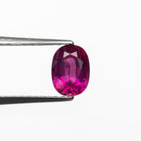 0.67ct 6.01x4.44x2.86mm Oval Brilliant Ruby 27956-23
