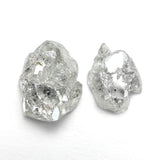 3.24cttw 2pc 9.35x7.33x3.75mm 8.11x5.86x2.38mm Polished Raw Diamond Matching Pair 🇨🇦 27980-01