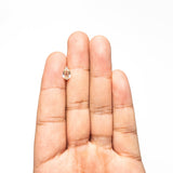 1.21ct 9.11x5.57x3.36mm VVS2 Fancy Light Yellowish Brown Geo Pear Step Cut 28047-01