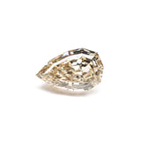 1.05ct 8.25x5.15x3.51mm VS2 Fancy Yellowish Brown Geo Pear Step Cut 28055-01