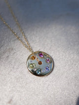 Multi-Color Spinner Necklace