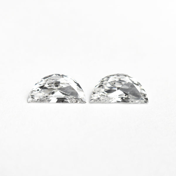 0.32cttw 2pc 5.80x2.93x1.37mm 5.95x3.02x1.48mm D-E VVS Half Moon Brilliant Matching Pair 26309-01