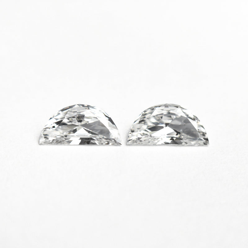 0.32cttw 2pc 5.80x2.93x1.37mm 5.95x3.02x1.48mm D-E VVS Half Moon Brilliant Matching Pair 26309-01