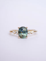 Parti Sapphire Drift Ring