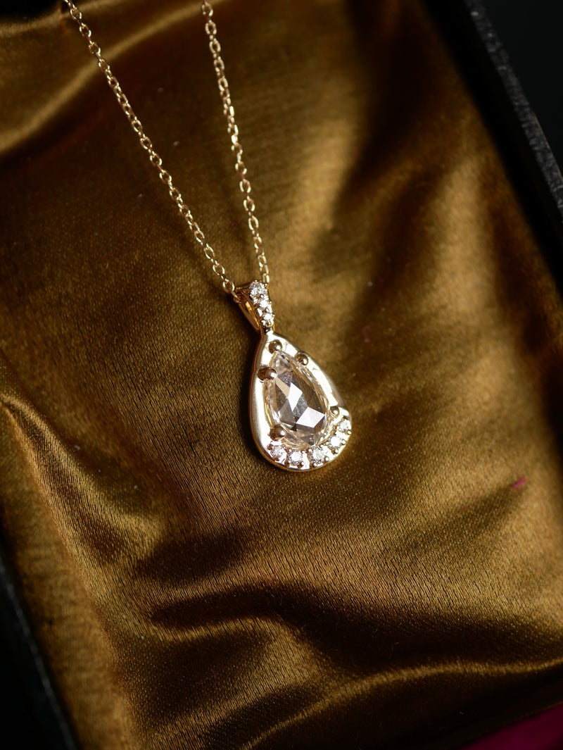 Pear Diamond Pendant