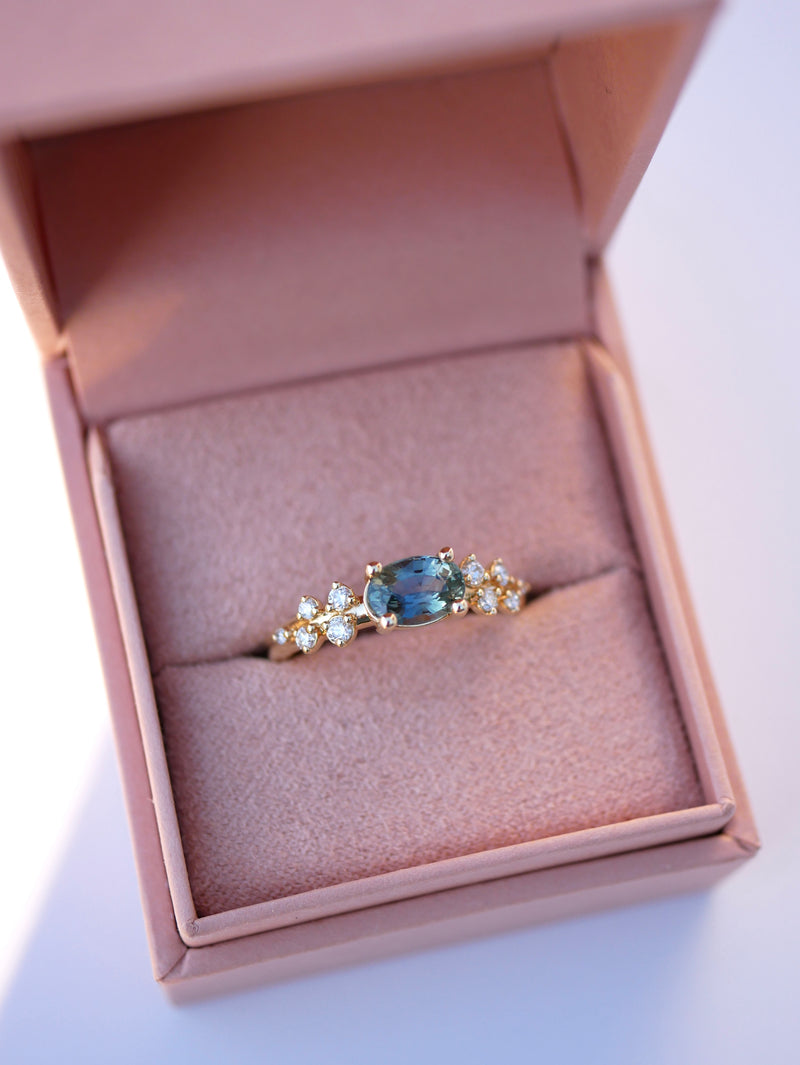 Oval Sapphire Athena