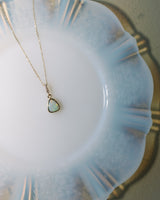 Opal & Diamond Bail Pendant