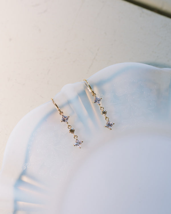 Lavender Princess Cut Fishhooks