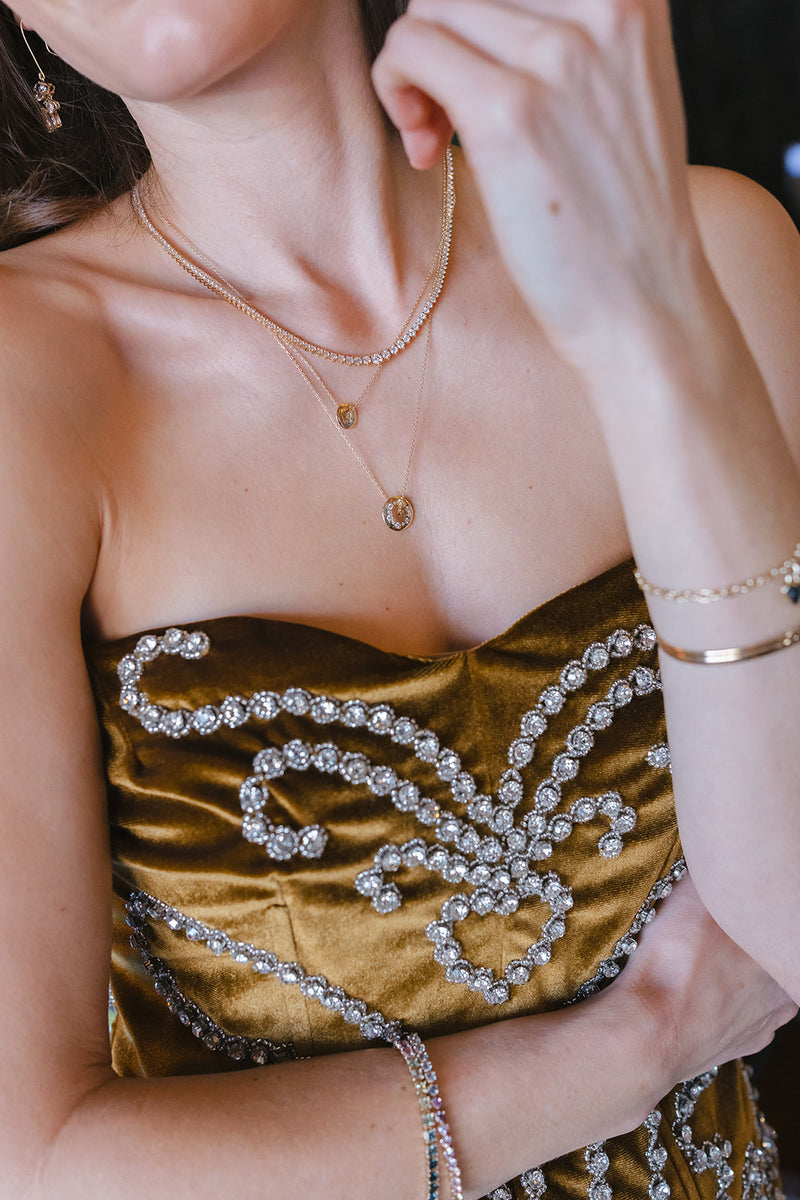 Diamond Spinner Necklace