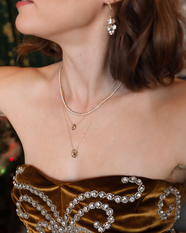 Diamond Spinner Necklace